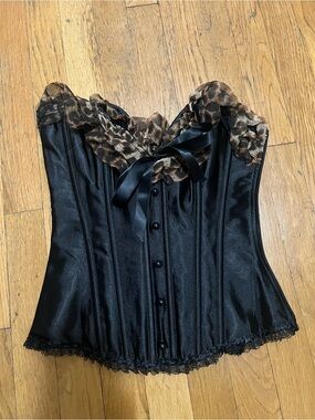 Custom Cheetah Corset